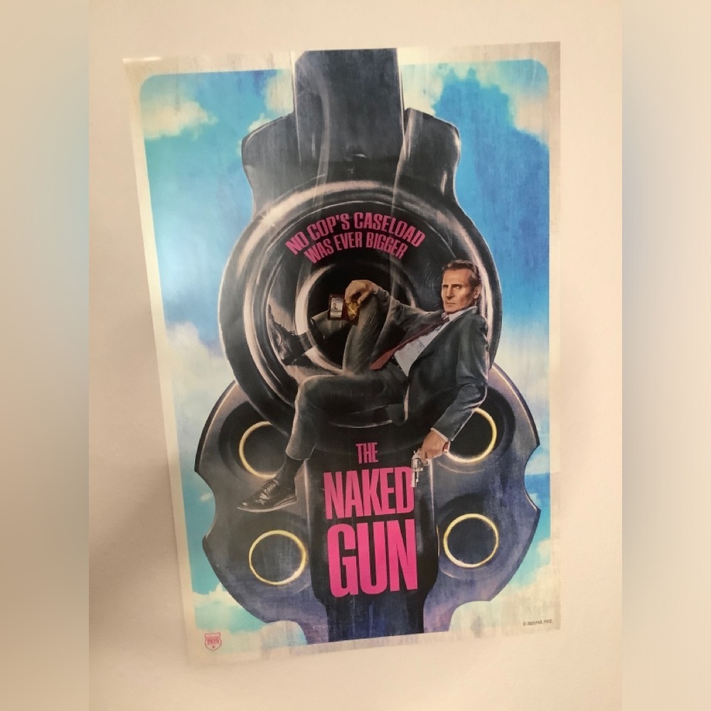 The Naked Gun (2025) Movie Poster  12” x 18”Limited Edition